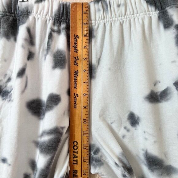 Lulus Size M Women White Washed Tie Dye Cozy High Rise Lounge Jogger Sweatpants - Picture 8 of 11